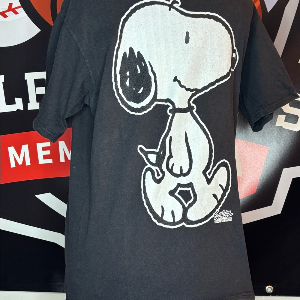 Snoopy Black Men’s T-Shirt